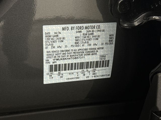 2026 Ford Explorer ST-Line