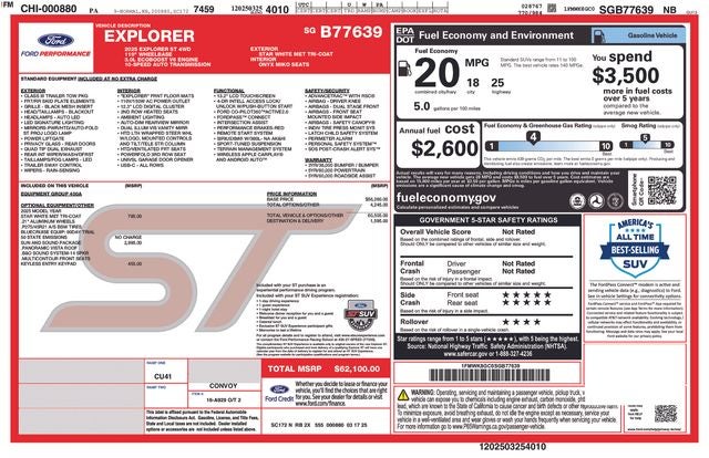 2025 Ford Explorer ST