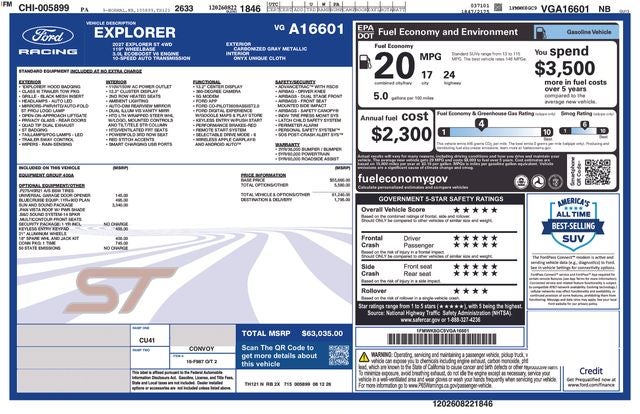2027 Ford Explorer ST