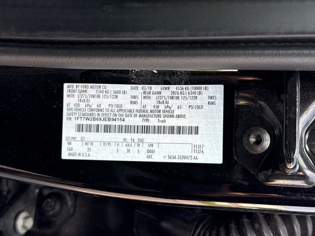 2018 Ford F-250SD XLT