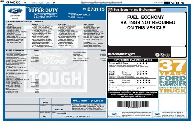 2014 Ford F-250SD Platinum