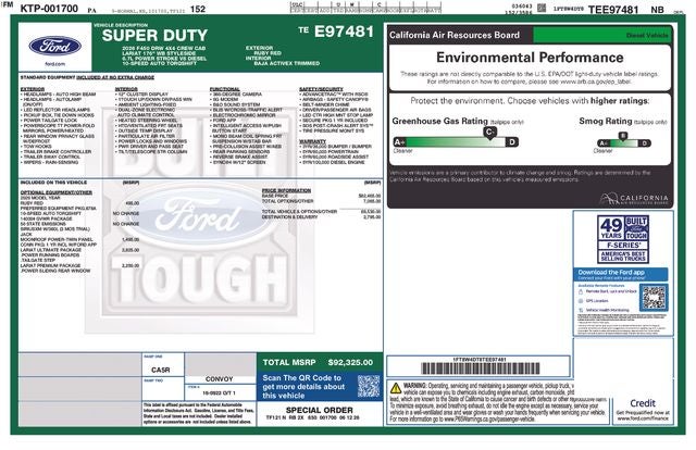 2026 Ford F-450SD Lariat DRW