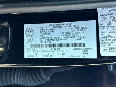 2020 Ford F-150 Lariat
