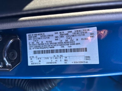2019 Ford F-150 Raptor