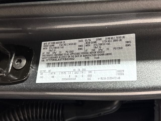 2026 Ford F-150 Tremor