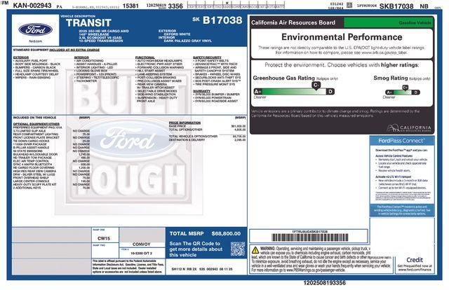 2025 Ford Transit-350 Base