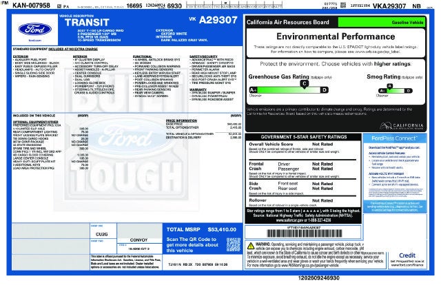 2027 Ford Transit-150 Base