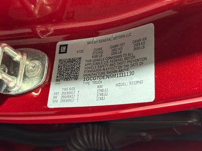 2021 Chevrolet Colorado Z71