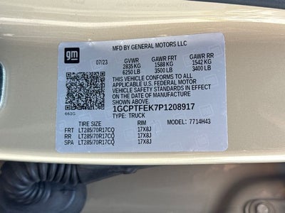 2023 Chevrolet Colorado ZR2