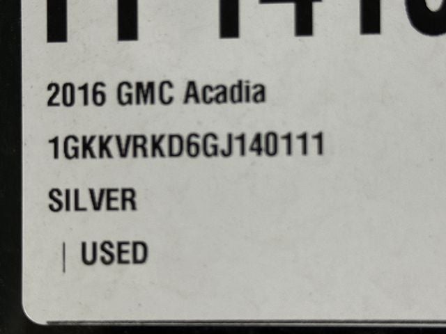 2016 GMC Acadia SLT-1