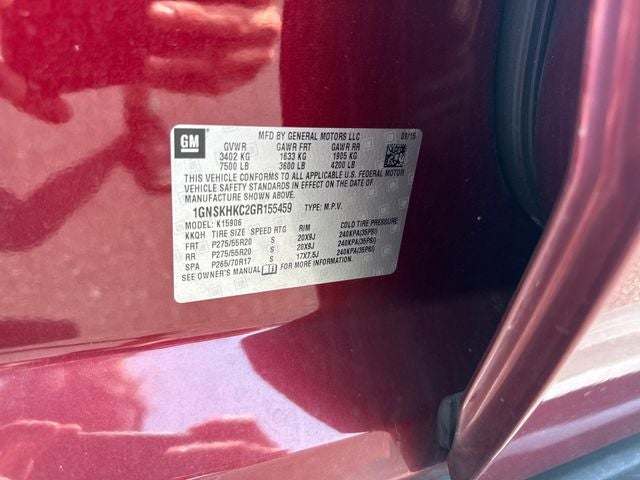 2016 Chevrolet Suburban LT