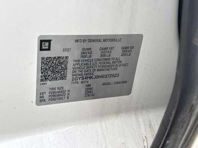 2017 Cadillac Escalade ESV Luxury