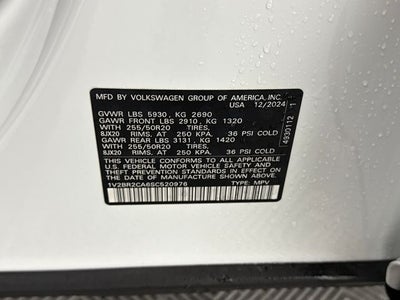 2025 Volkswagen Atlas 2.0T SEL