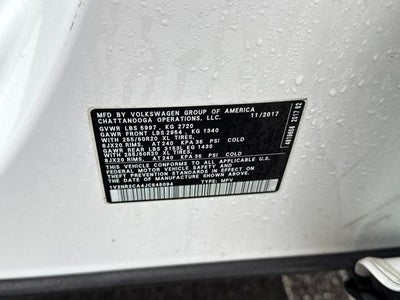 2018 Volkswagen Atlas SEL Premium 4Motion