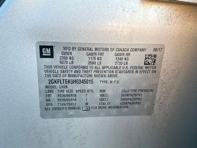 2017 GMC Terrain SLE-2