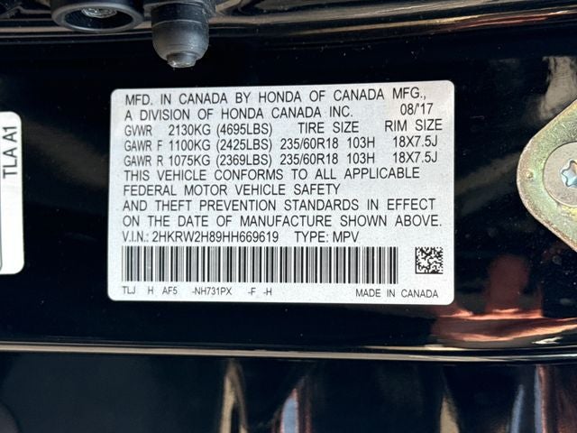2017 Honda CR-V EX-L