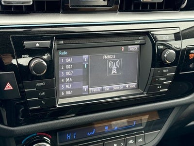 2016 Toyota Corolla S Plus