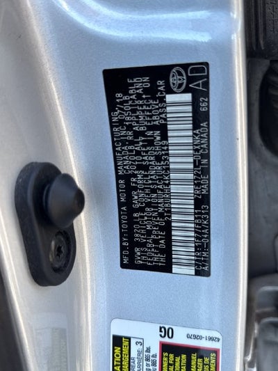 2019 Toyota Corolla LE