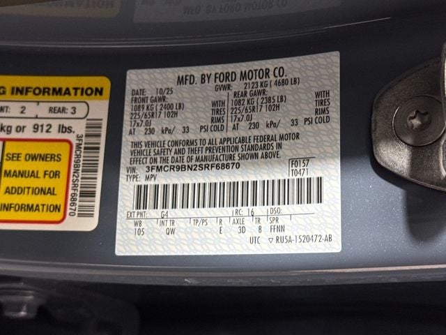 2025 Ford Bronco Sport Big Bend