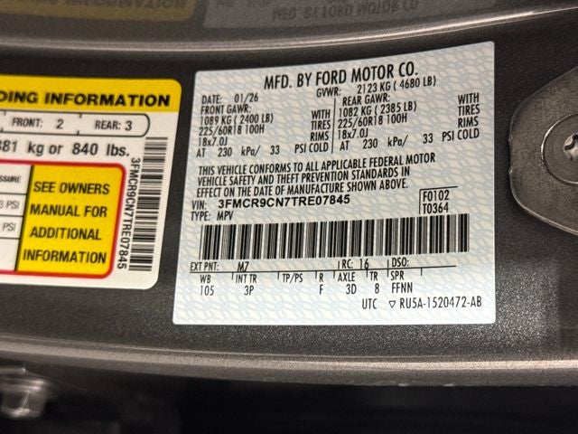 2026 Ford Bronco Sport Outer Banks