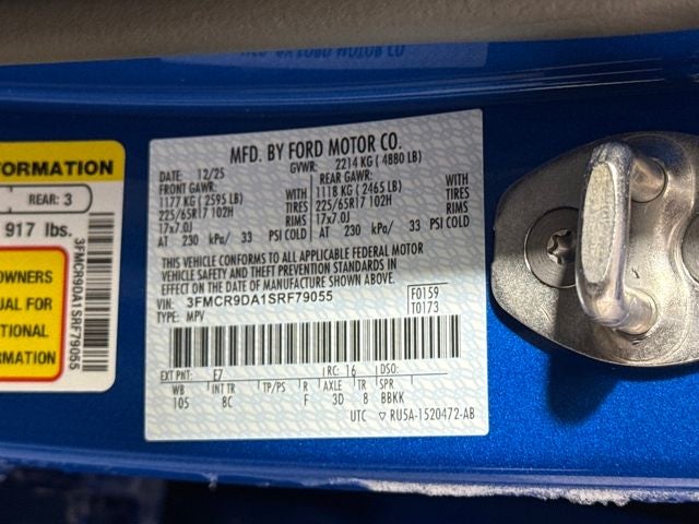 2025 Ford Bronco Sport Badlands