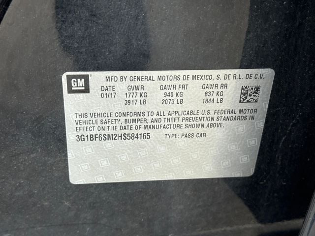 2017 Chevrolet Cruze Premier