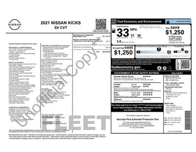 2021 Nissan Kicks SV