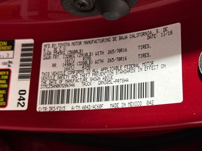 2019 Toyota Tacoma TRD Off-Road V6