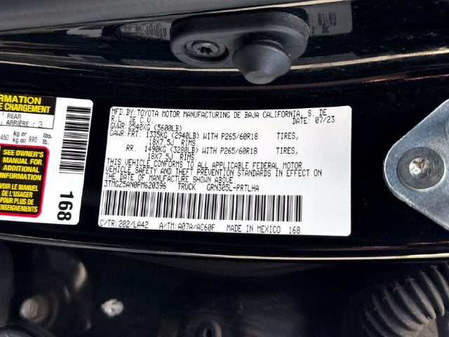 2023 Toyota Tacoma Limited V6