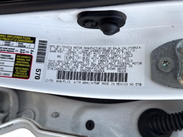2013 Toyota Tacoma Base V6