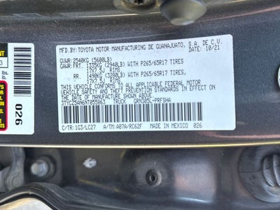 2022 Toyota Tacoma TRD Sport V6