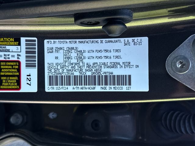 2023 Toyota Tacoma SR5 V6