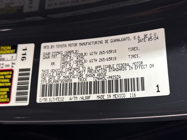 2024 Toyota Tacoma TRD Sport
