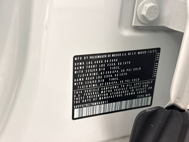 2022 Volkswagen Taos 1.5T SE