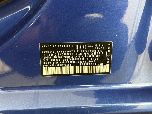 2022 Volkswagen Jetta 1.5T SE