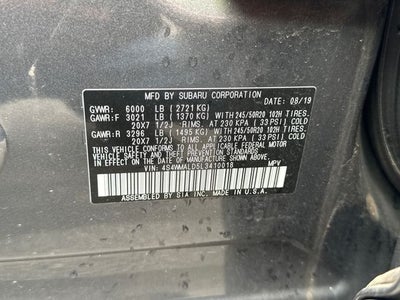 2020 Subaru Ascent Limited