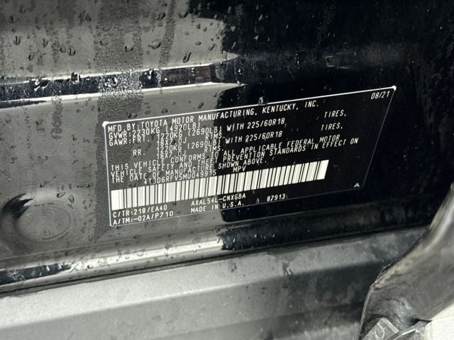 2021 Toyota RAV4 Hybrid Limited