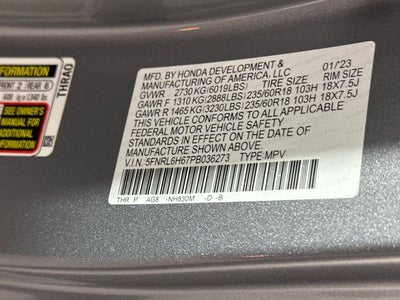 2023 Honda Odyssey EX-L