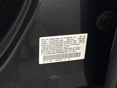 2016 Acura MDX 3.5L