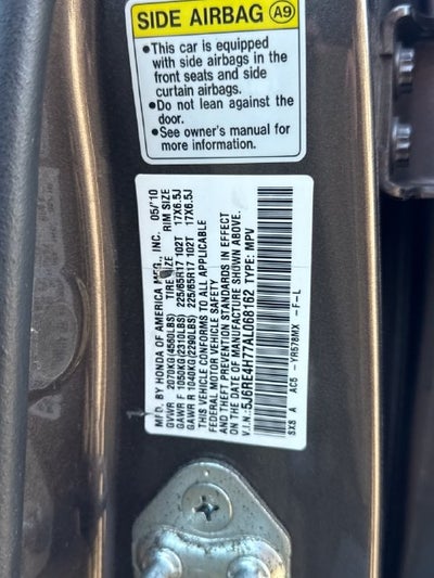 2010 Honda CR-V EX-L
