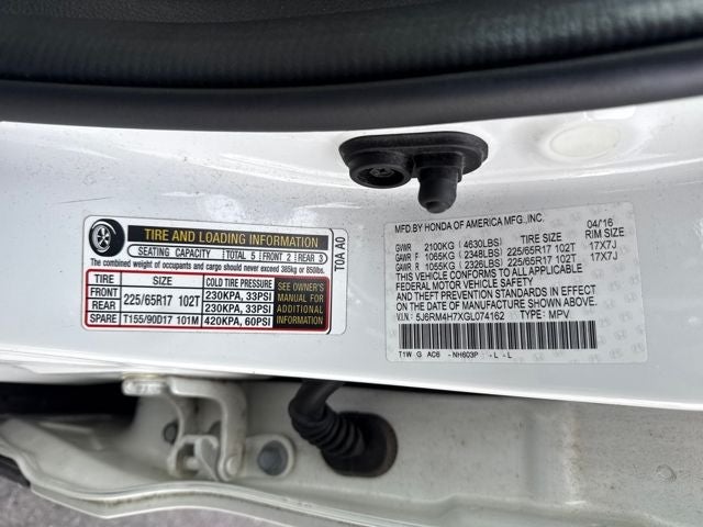 2016 Honda CR-V EX-L