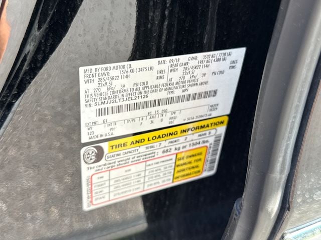 2018 Lincoln Navigator Reserve