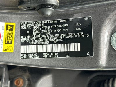 2015 Toyota Highlander LE Plus V6