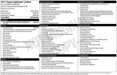 2017 Toyota Highlander Limited