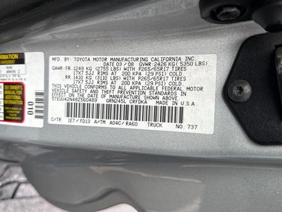 2008 Toyota Tacoma Base V6