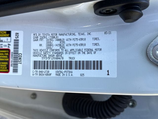 2021 Toyota Tundra TRD Pro