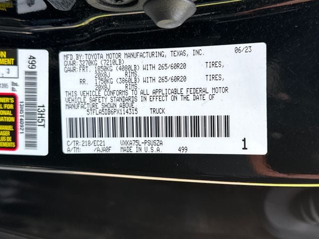 2023 Toyota Tundra SR5