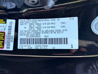 2023 Toyota Tundra SR5