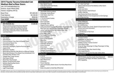 2015 Toyota Tacoma Base