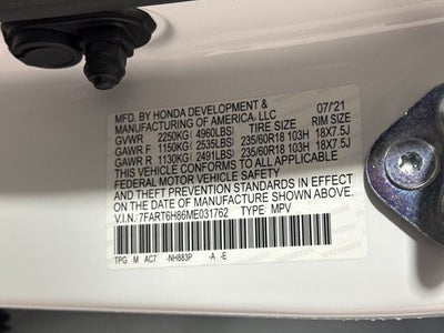 2021 Honda CR-V Hybrid EX-L